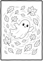 Vorschau - Arbeitsblätter - 40 Herbst Ausmalbilder – 40 Ausmalbilder für Herbst & Halloween | Malvorlagen - Seite 2