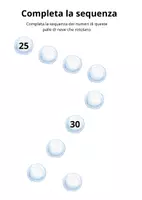 anteprima - Esercizi - Matematica Invernale: Numeri entro il 100 e Problemi illustrati - Pagina 3