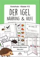 Vorschau - Arbeitsblätter - Der Igel I Klasse 1-2 I Kindergarten I Nahrung und Hilfe I - Deckblatt