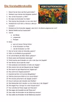 Vorschau - Test - Die Vorstadtkrokodile| Fragen mit Seitenzahlen | Unterrichtsmaterial | Deutsch Klasse 5-10 | mit Lösungen - Seite 1
