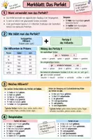 Vorschau - Arbeitsblätter - Materialpaket Perfekt - Arbeitsblätter zum Perfekt - Seite 1
