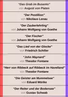 Vorschau - Mal- und Bastelvorlagen - Zeichenspiel Balladen für den Deutschunterricht - Seite 3
