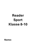 Vorschau - Stundenentwürfe - Reader Sport Ersatzleistung Klasse 8-10 für passive SuS - Seite 1