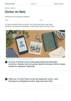 Vorschau - Arbeitsblätter - Sicher im Netz – Datenschutz & Privatsphäre verstehen | Klasse 5–7 - Seite 1