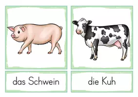 Vorschau - Präsentationen/Tafelbilder - Bauernhof - 85 Bildkarten & Wortkarten | Sachunterricht Kl. 1/2 - Seite 3