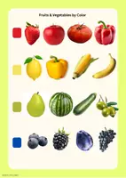 Προεπισκόπηση - Παιχνίδια - Fill My Basket! Color Bingo | Fruits & Vegetables Matching Game for Preschool - Σελίδα 2