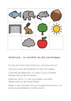 Vorschau - Fördermaterial/Inklusion - Anfangsunterricht Deutsch Lernmappe Anlaute - Seite 1