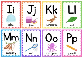Προεπισκόπηση - Flashcards - Alphabet Flashcards - Σελίδα 1