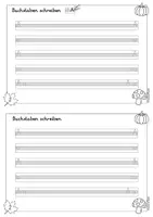 Vorschau - Arbeitsblätter - Herbstheft/Übungsheft - Klasse 1 (Deutsch und Mathe) - Seite 3