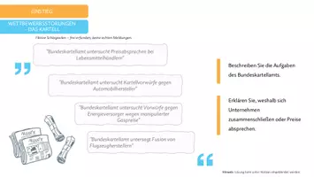 Vorschau - Stundenentwürfe - Kartelle - Komplett vorbereitete Stunde - Wirtschaft - Seite 2