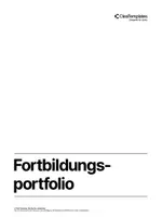Vorschau - Lehrpläne/Lehrermaterial - Fortbildungsportfolio | Digitaler Planer - Seite 1