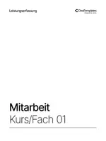 Vorschau - Lehrpläne/Lehrermaterial - Notenübersicht & Leistungserfassung | Digitaler Planer - Seite 3