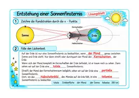 Vorschau - Arbeitsblätter - Unterrichtseinheit Optik: Licht & Schatten 5./6. Klasse Materialpaket - Seite 1
