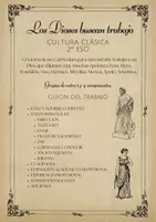 Vista previa - Unidades / Secuencias / Situaciones de Aprendizaje - PROYECTO CULTURA CLÁSICA 2º ESO | Los Dioses Buscan Trabajo - página 1