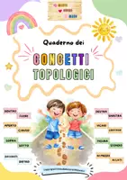 anteprima - Esercizi - Quaderno dei CONCETTI TOPOLOGICI - Attacca e stacca - Pagina 1