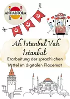 Vorschau - Arbeitsblätter - Ah İstanbul Vah İstanbul-Erarbeitung der sprachlichen Mittel - Deckblatt