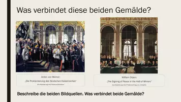 Vorschau - Stundenentwürfe - Unterrichtseinheit: Der Versailler Vertrag - Gerechte Strafe oder Demütigung? - Seite 1