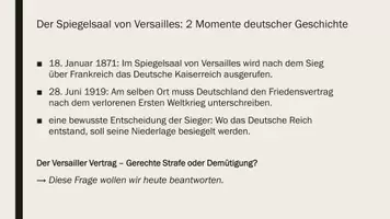 Vorschau - Stundenentwürfe - Unterrichtseinheit: Der Versailler Vertrag - Gerechte Strafe oder Demütigung? - Seite 2