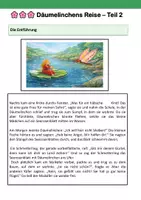 Vorschau - Unterrichtsreihen - Däumelinchen – Märchen lesen verstehen Klasse 3/4 - Seite 3