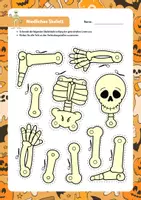 Vorschau - Arbeitsblätter - Halloween: Wortsuchrätsel und Bastelvorlage - Seite 2