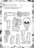 Vorschau - Arbeitsblätter - Halloween: Wortsuchrätsel und Bastelvorlage - Seite 3