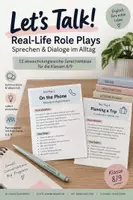 Vorschau - Arbeitsblätter - Let’s Talk! – Real-Life Role Plays Englisch 8/9 | Sprechen & Dialoge im Alltag - Deckblatt