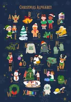 Vorschau - Poster - Christmas Alphabet - Englisches Weihnachts-ABC-Poster für die Grundschule - Seite 3