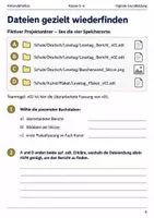 Vorschau - Arbeitsblätter - Dateien und Ordner Arbeitsheft Klasse 5–6 - Seite 3