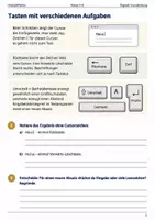 Vorschau - Arbeitsblätter - Tastatur und Kurzbefehle Arbeitsheft Klasse 5–6 - Seite 1