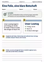 Vorschau - Arbeitsblätter - Präsentieren Arbeitsheft Klasse 5–6 - Deckblatt
