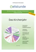 Vorschau - Stundenentwürfe - Das Kirchenjahr im Überblick - katholische Religion (5./6. Schulstufe) - Deckblatt