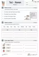 Vorschau - Arbeitsblätter - Materialpaket Wortarten: Nomen, Verben, Adjektive - Seite 2