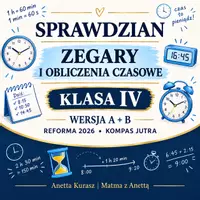 zapowiedź - Zegary i obliczenia czasowe - Grupa A i B - obwoluta