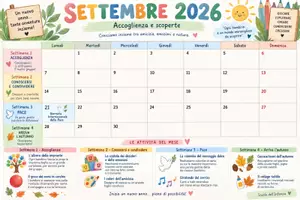 anteprima - Programmi scolastici / Materiali per docenti - Calendario infanzia con idee x attività e giornate mondiali - Pagina 1