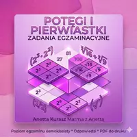 zapowiedź - Zadania egzaminacyjne - Potęgi i pierwiastki - obwoluta