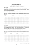 zapowiedź - E8 - Wyrażenia algebraiczne i równania - strona 1