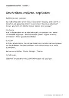 Vorschau - Arbeitsblätter - NaWi: Beschreiben, erklären, begründen - Seite 1