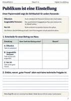 Vorschau - Arbeitsblätter - Privatsphäre einstellen Arbeitsheft Klasse 5–6 - Seite 1