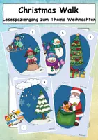 Vorschau - Stundenentwürfe - Christmas Walk - Story Walk - zweifach differenziert - Deckblatt