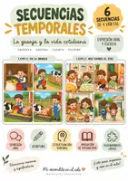 Vista previa - Juegos / Gamificación - Secuencias temporales - Granja y vida cotidiana - Portada