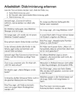 Vorschau - Arbeitsblätter - Rassismus und Diskriminierung - Seite 3