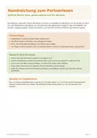 Vorschau - Arbeitsblätter - Partnerlesen - Lesen,hören und malen - Leseförderung im Anfangsunterricht - Seite 2