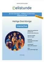 Vorschau - Spiele - Heilige Drei Könige / Sterndeuter - katholische Religion (7./8. Schulstufe) - Deckblatt