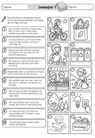 Vorschau - Arbeitsblätter - 10 Lesespuren für Klasse 3 (mit Lösungen) - Seite 3
