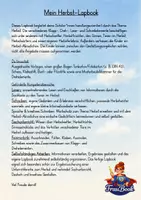 Vorschau - Stundenentwürfe - Herbst Lapbook Klasse 2/3 | Sachunterricht & Deutsch Grundschule | Tiere, Wetter & Herbst - Seite 1