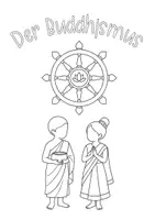 Vorschau - Arbeitsblätter - Digitale Lernlandschaft: Der Buddhismus (mehrfach differenziert) - Seite 1