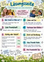 Vorschau - Arbeitsblätter - Kinderreportage - Klima, Sonne, Europa uvm. im Check -Arbeitsblatt zum Video plus DaZ - Seite 3