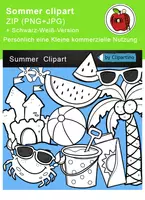Vorschau - selbst erstellte Cliparts/Grafiken - Sommer Cliparts - Seite 1