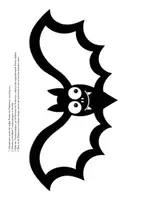 Vorschau - Mal- und Bastelvorlagen - Fledermaus Herbst Fensterbild Halloween Basteln Transparentpapier - Seite 3
