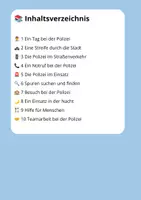 Vorschau - Stundenentwürfe - Leseverständnis Polizei – Klasse 2 | 10 Lesetexte mit Fragen & Lösungen - Seite 1